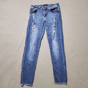 KANCAN Distressed Skinny Jean's 27